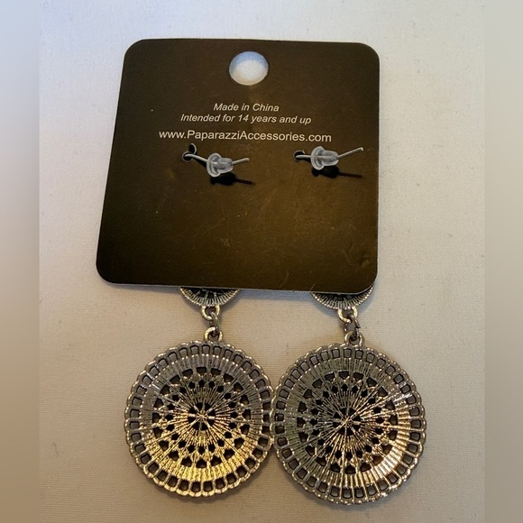 Paparazzi Earring - Bohemian Bedazzle - Purple - Picture 4 of 5